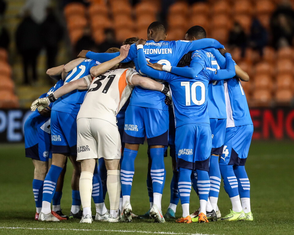 Blackpool v Posh