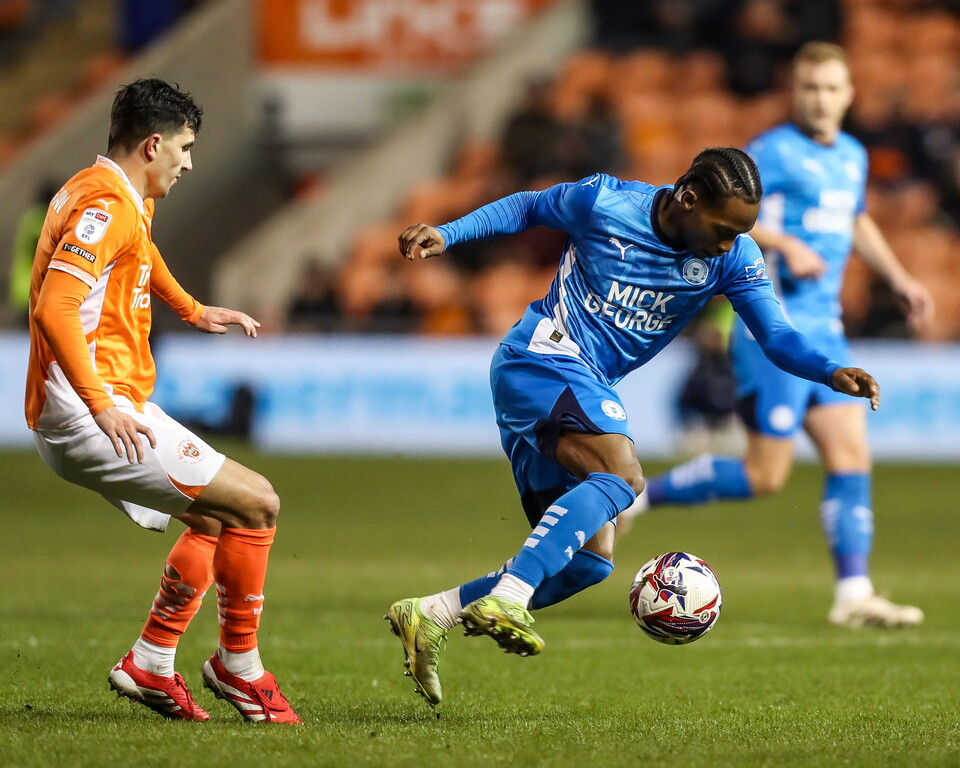 Blackpool v Posh
