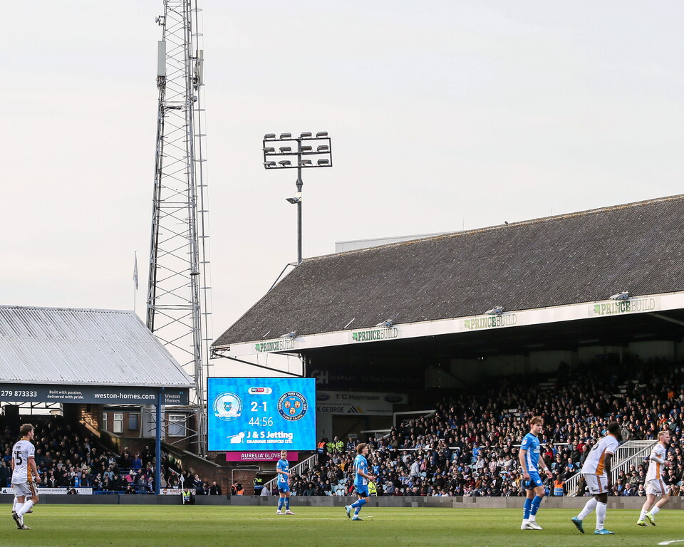 Posh v Shrewsbury Town