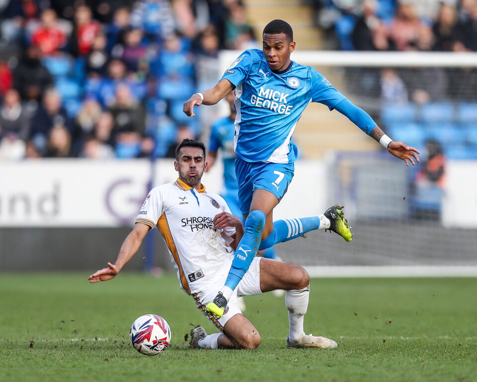 Posh v Shrewsbury Town