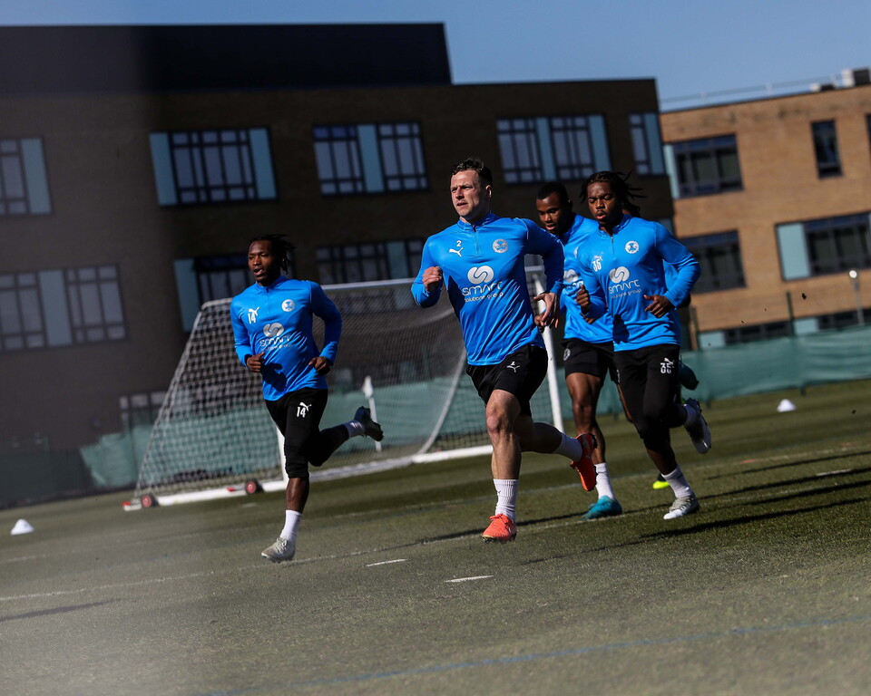 First Team Training