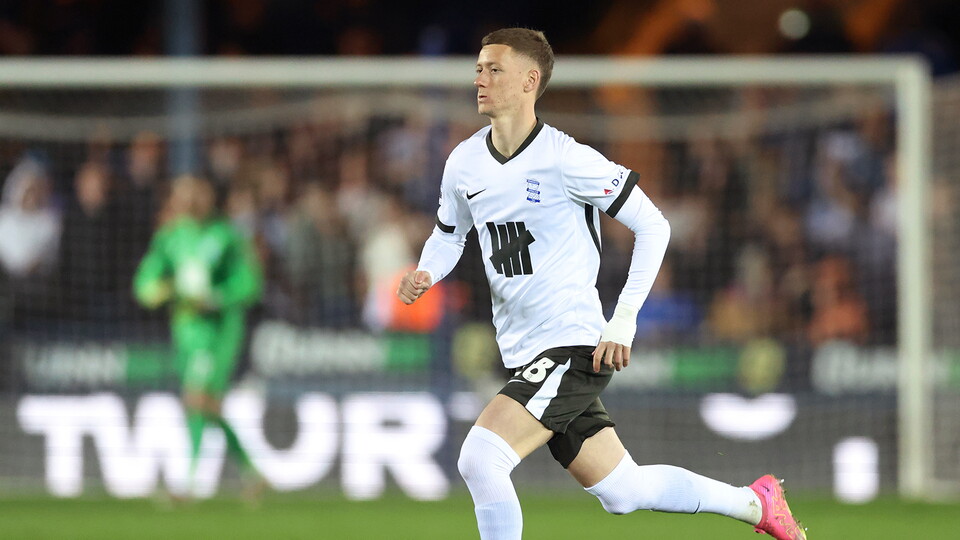 Birmingham City's Jay Stansfield