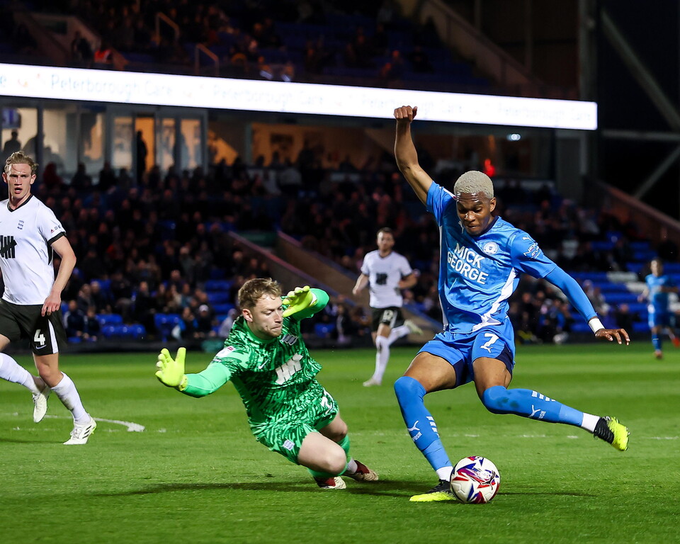 Posh v Birmingham City