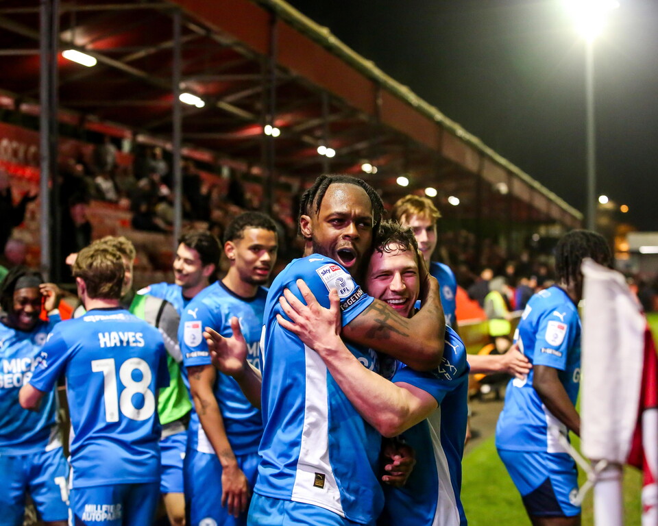 Crawley Town v Posh
