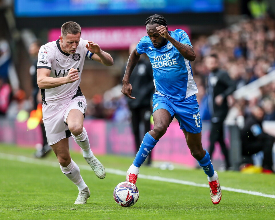 Posh v Stockport County