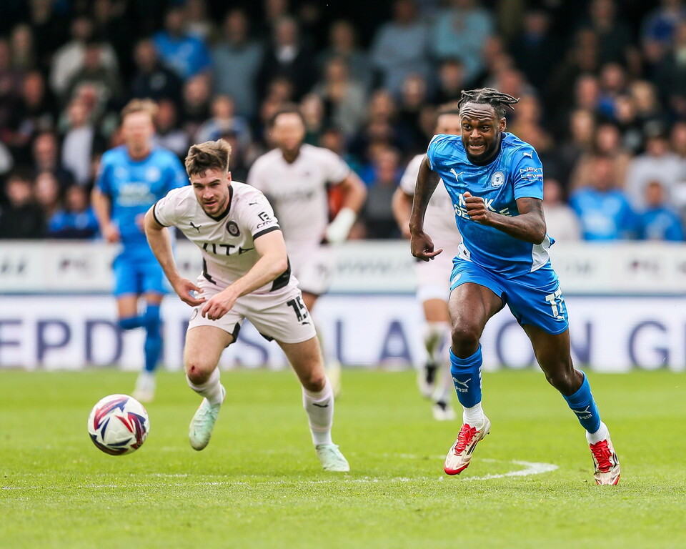Posh v Stockport County