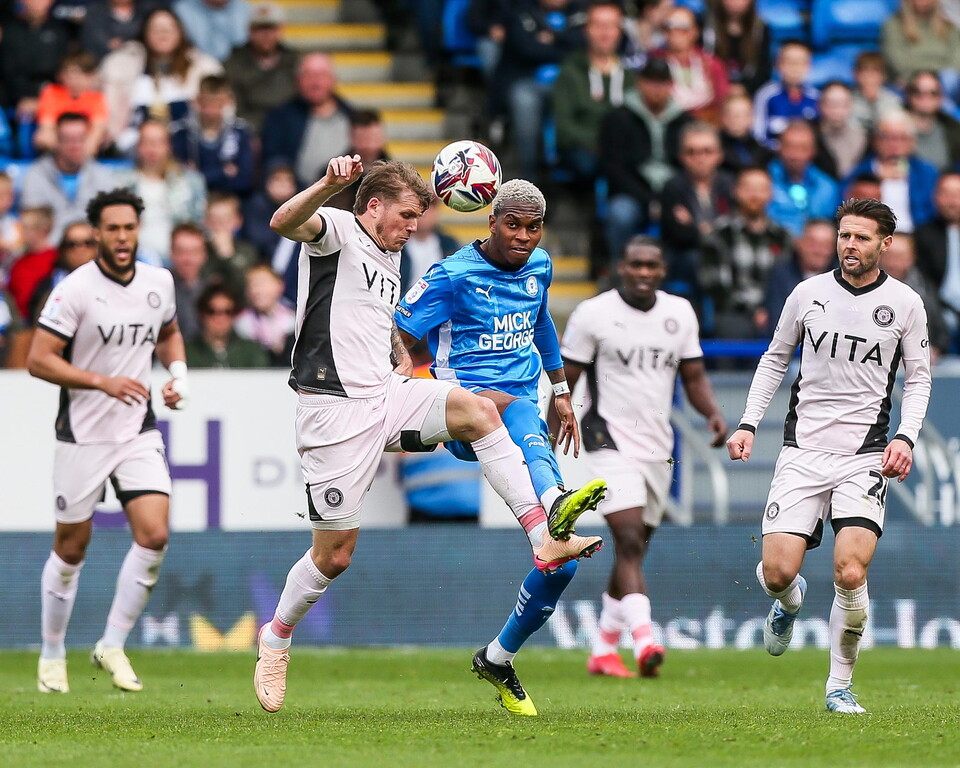 Posh v Stockport County
