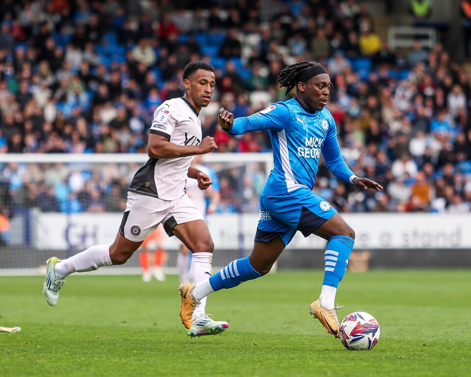 Posh v Stockport County