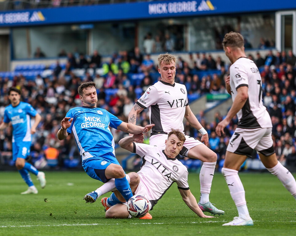 Posh v Stockport County