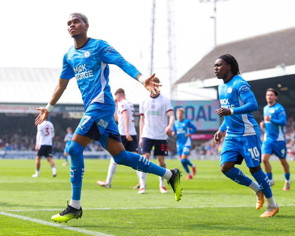 Posh v Bolton Wanderers