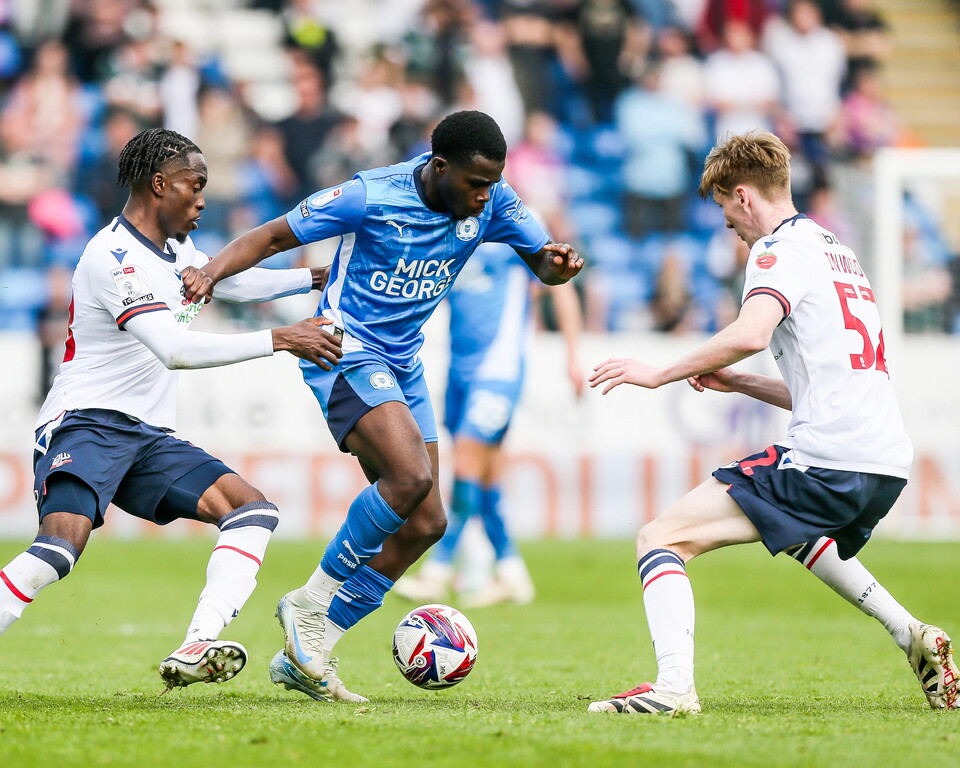 Posh v Bolton Wanderers