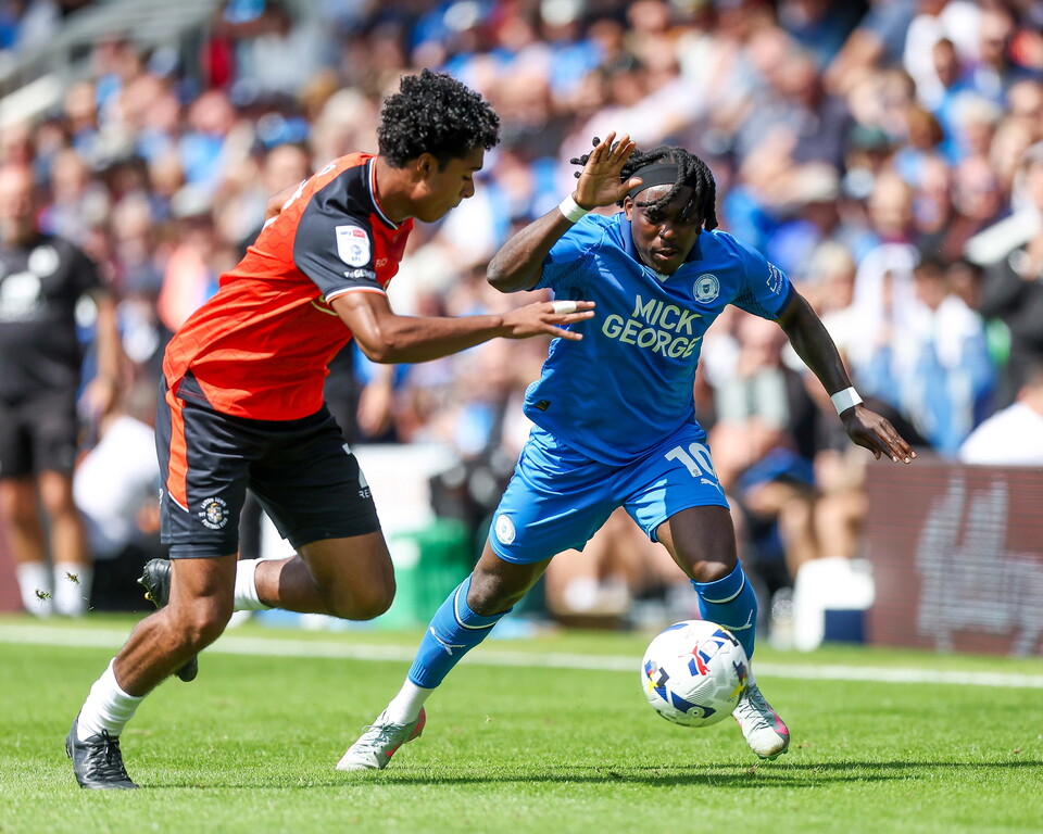 Posh v Luton Town