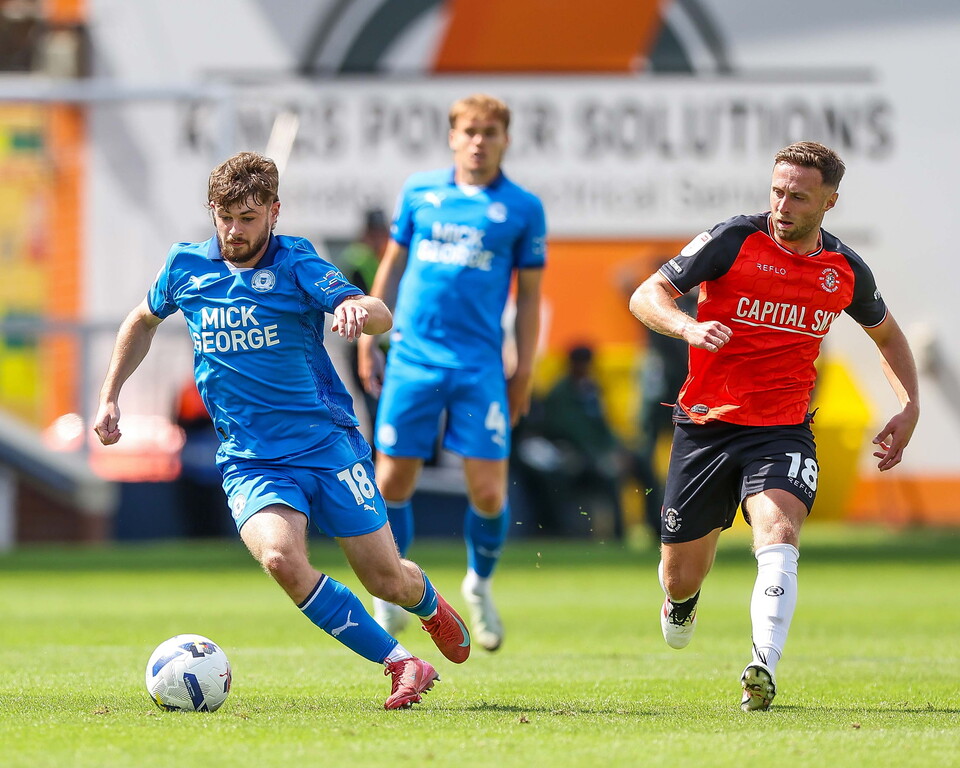 Posh v Luton Town