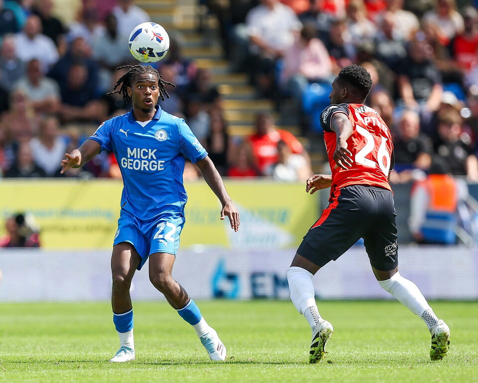 Posh v Luton Town
