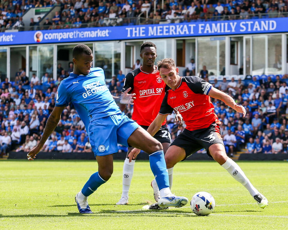 Posh v Luton Town