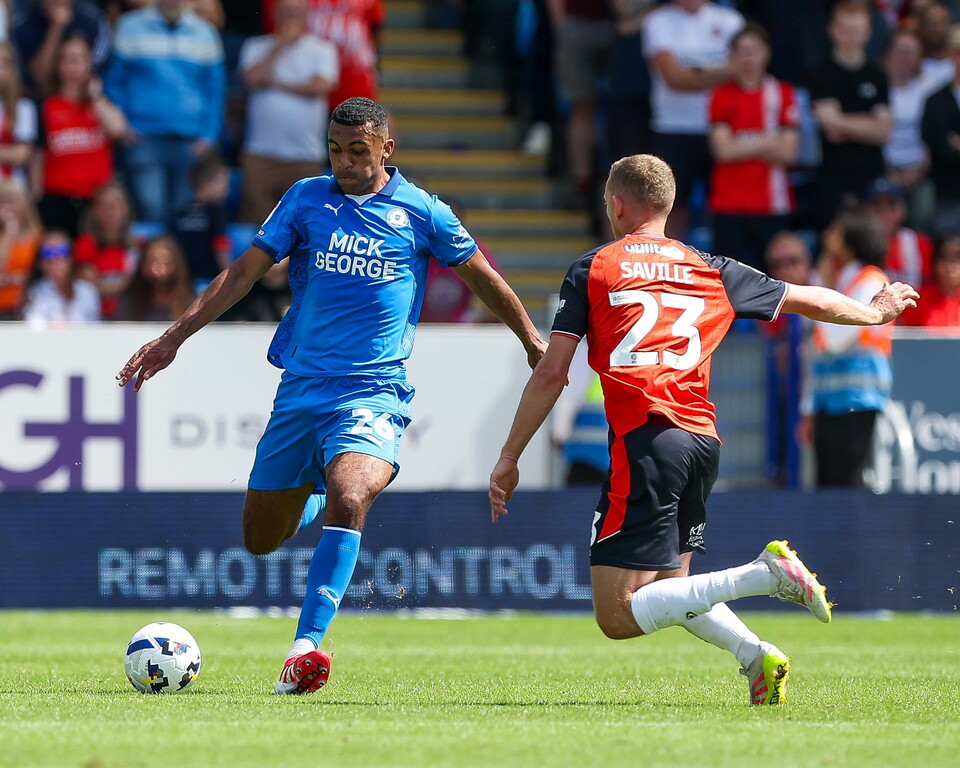 Posh v Luton Town
