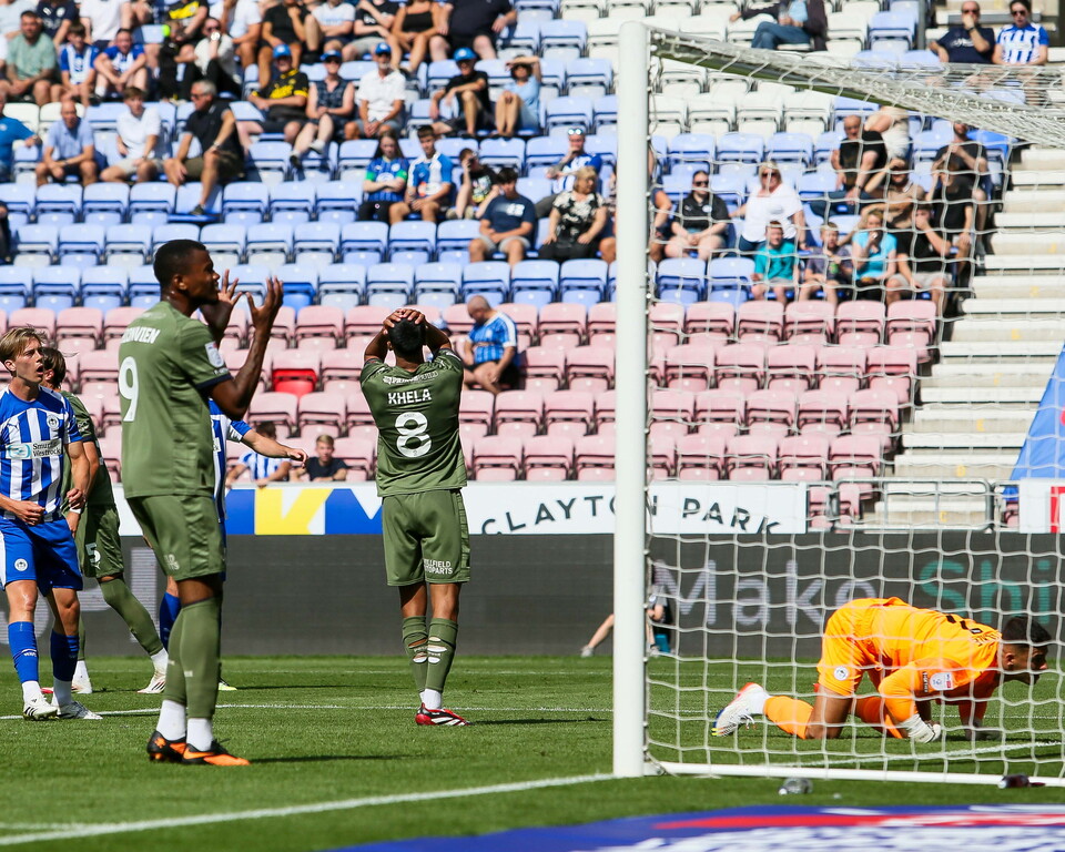 Wigan Athletic v Posh