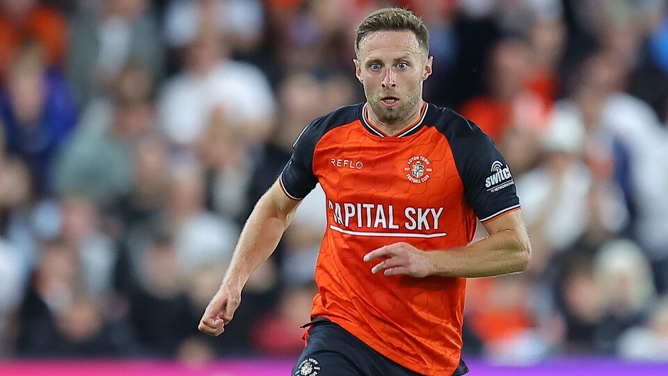 Luton Town's Jordan Clark