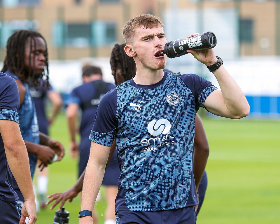 Training Ahead Of Wycombe Wanderers Match