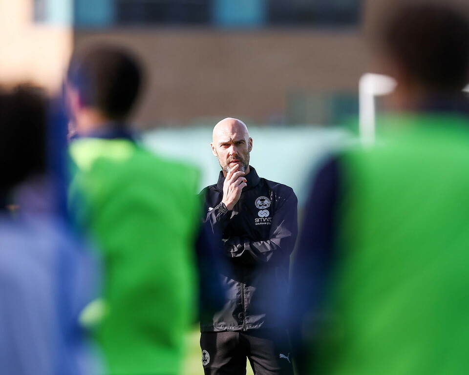 Luke Williams' First Training Session