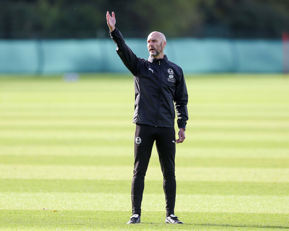 Luke Williams' First Training Session