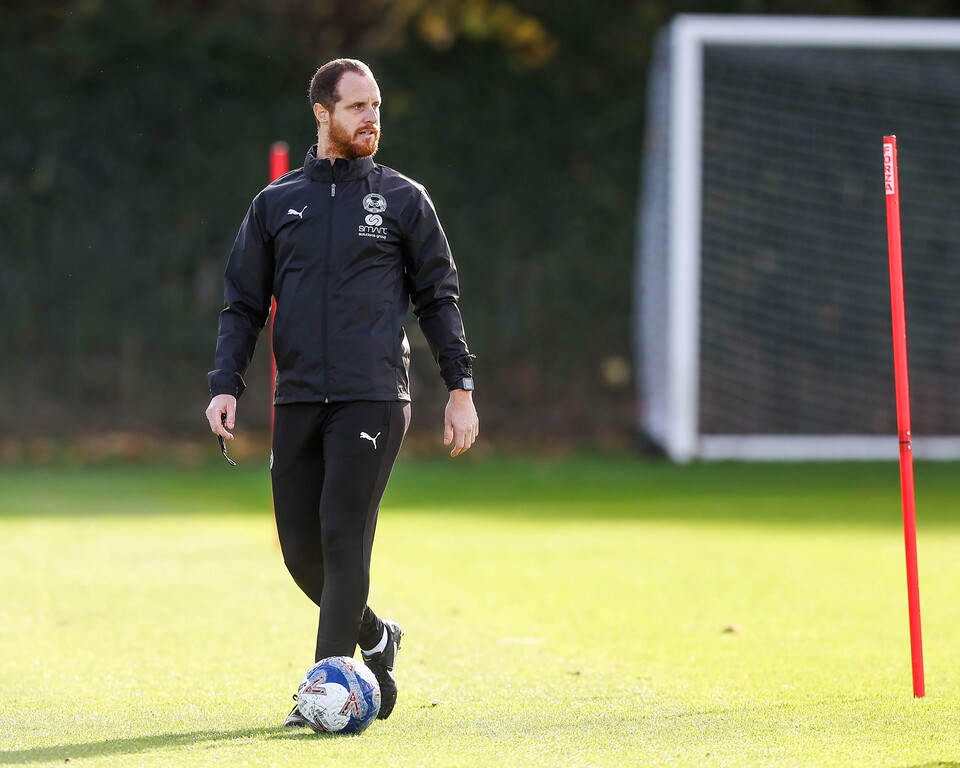 Luke Williams' First Training Session