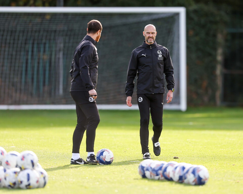 Luke Williams' First Training Session