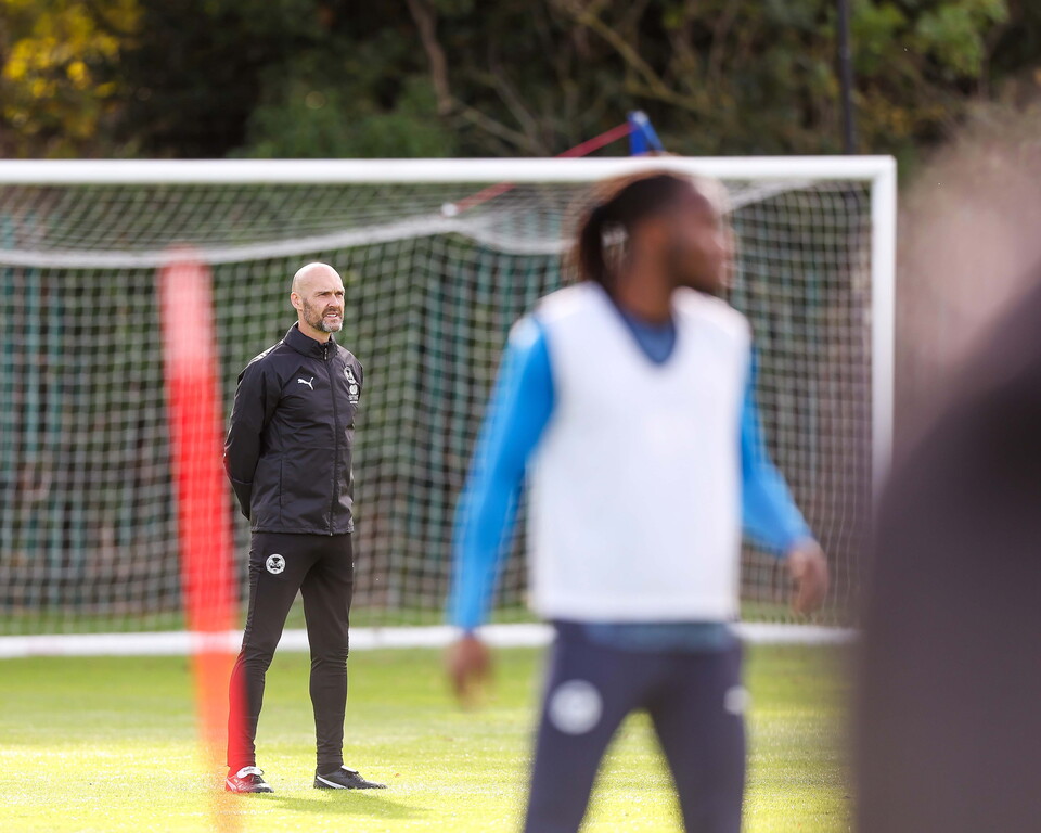 Luke Williams' First Training Session