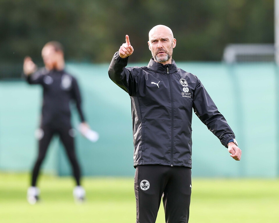 Luke Williams' First Training Session