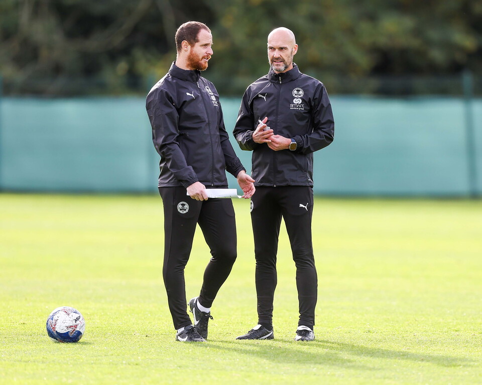 Luke Williams' First Training Session