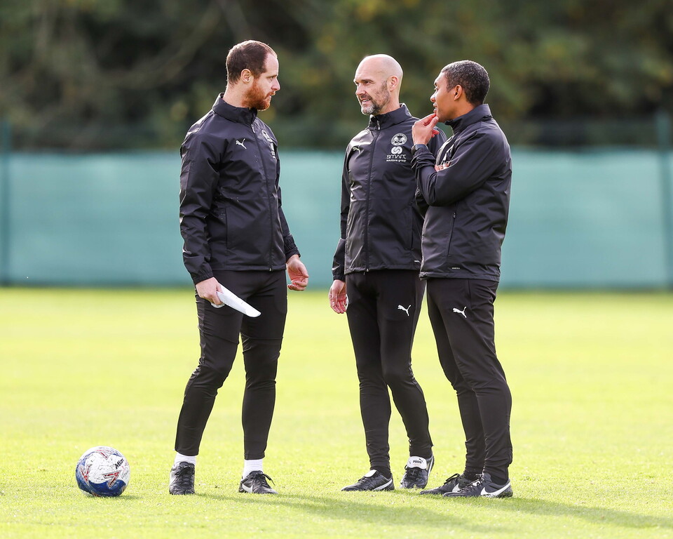 Luke Williams' First Training Session