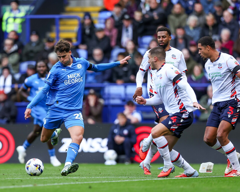 Bolton Wanderers v Posh