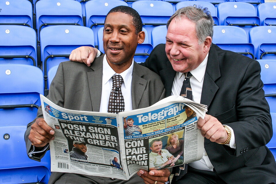 Keith Alexander and Barry Fry