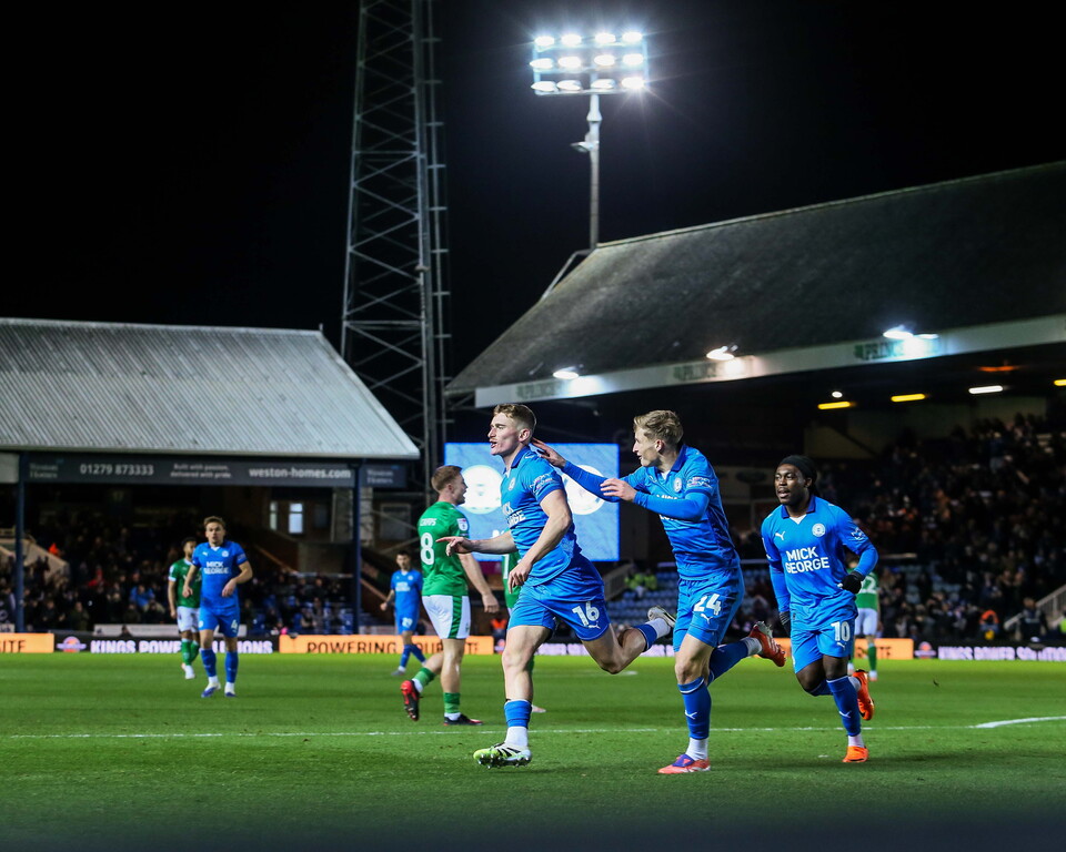 Posh v Stockport County