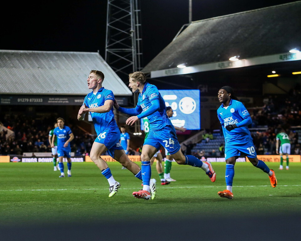 Posh v Stockport County