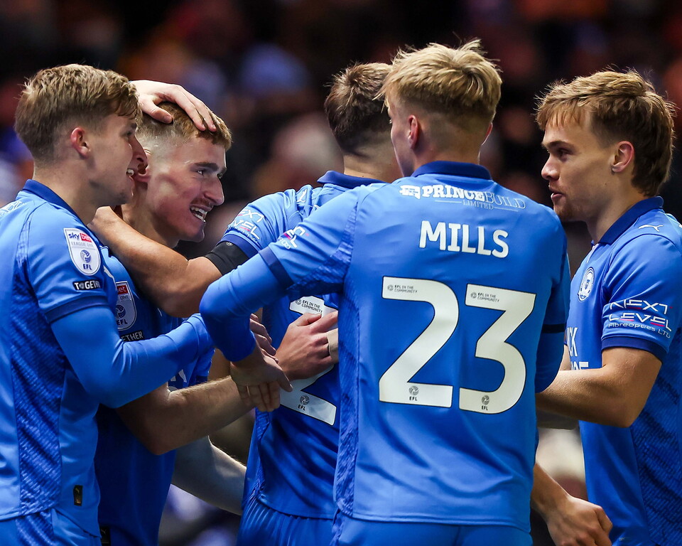 Posh v Stockport County