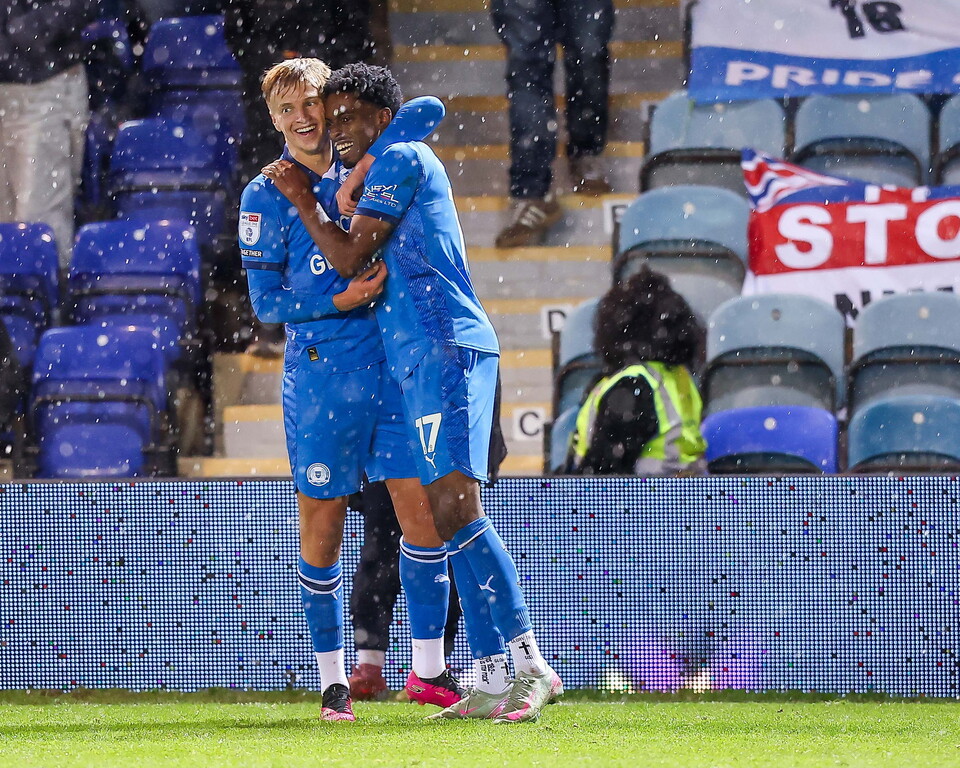 Posh v Stockport County