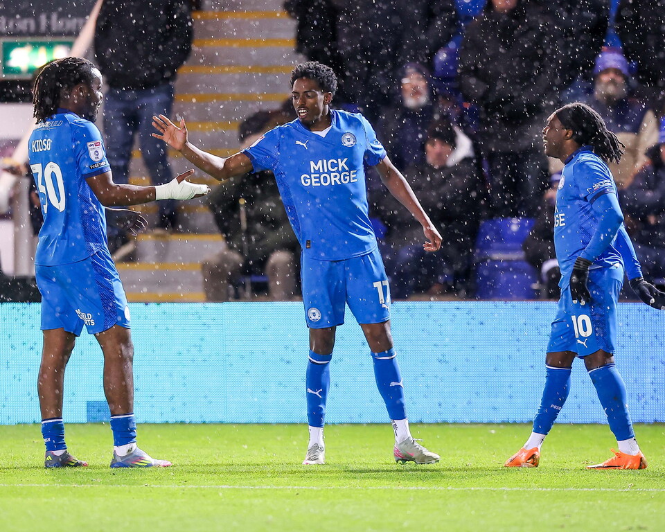 Posh v Stockport County