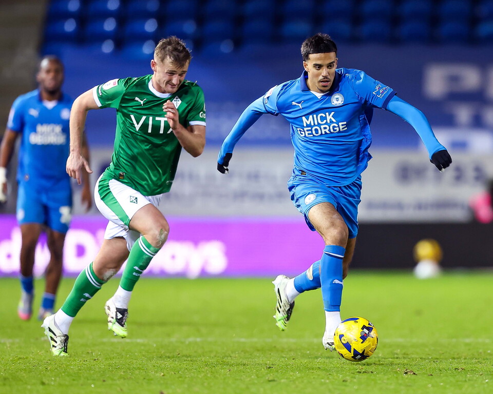 Posh v Stockport County