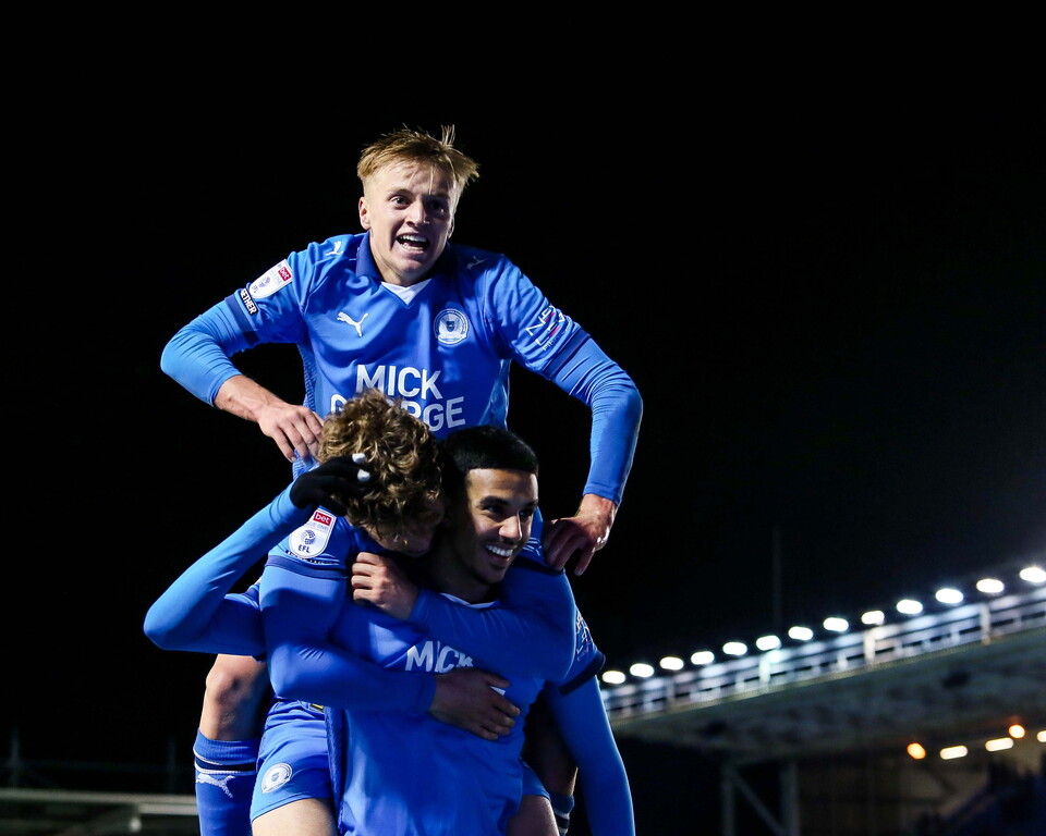 Posh v Stockport County