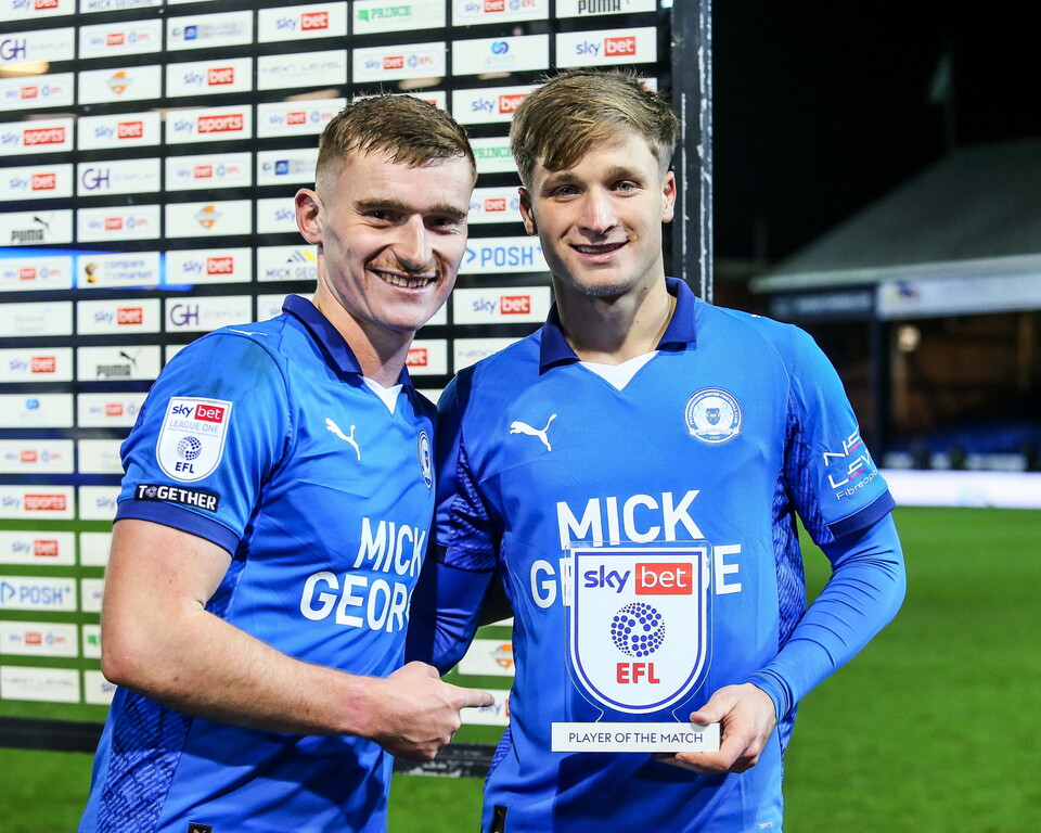 Posh v Stockport County