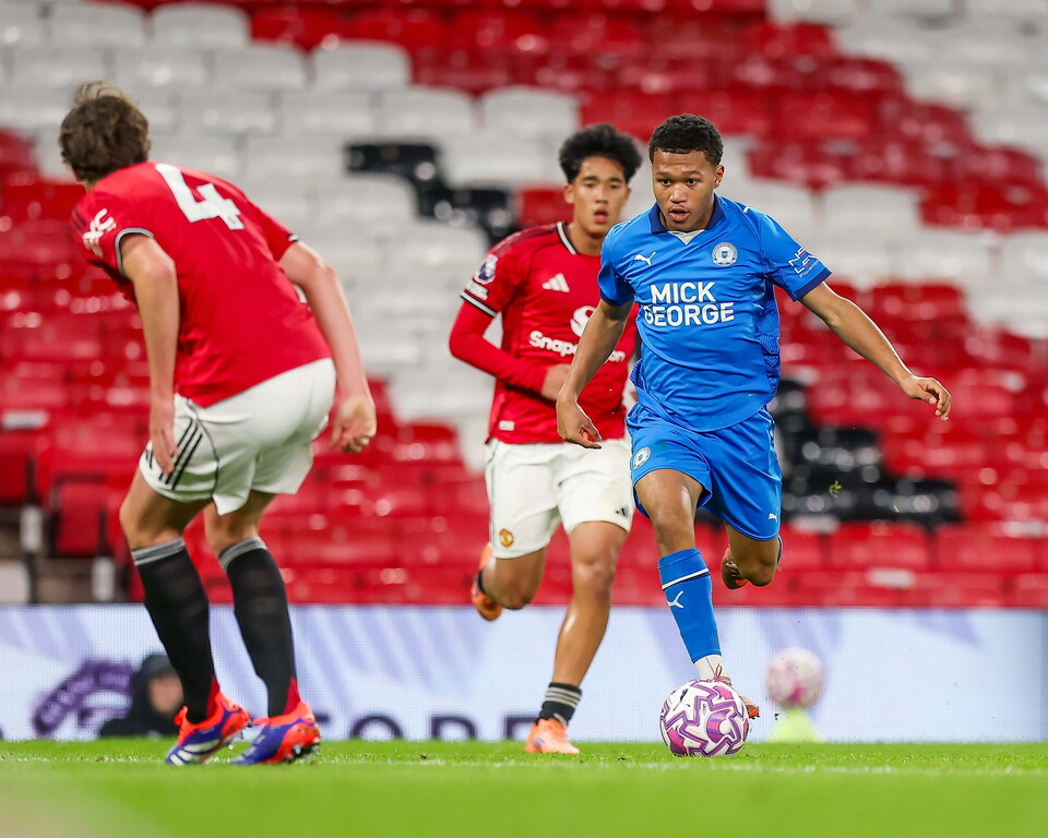 Manchester United Under 18s v Posh Under 18s