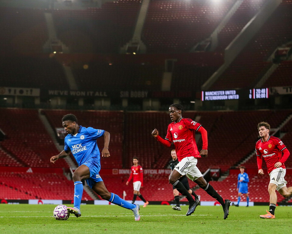 Manchester United Under 18s v Posh Under 18s