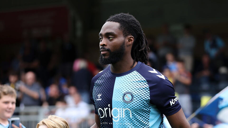 Fred Onyedinma of Wycombe Wanderers
