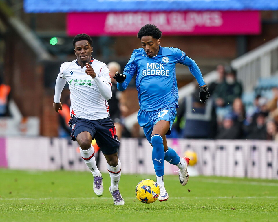 Posh v Bolton Wanderers