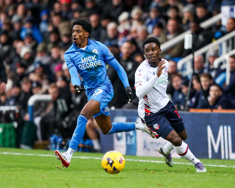 Posh v Bolton Wanderers