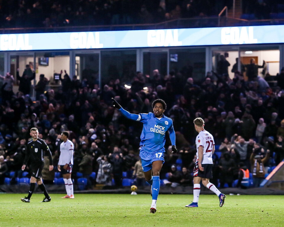 Posh v Bolton Wanderers