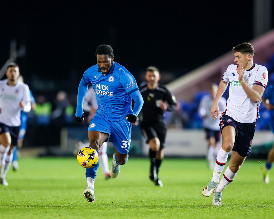 Posh v Bolton Wanderers