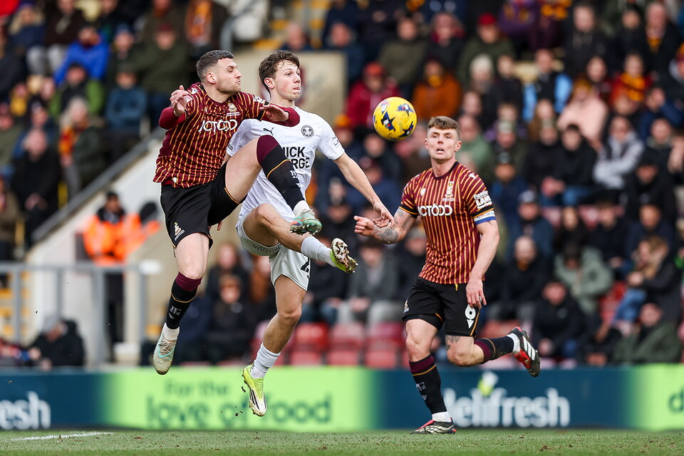 Bradford City v Posh