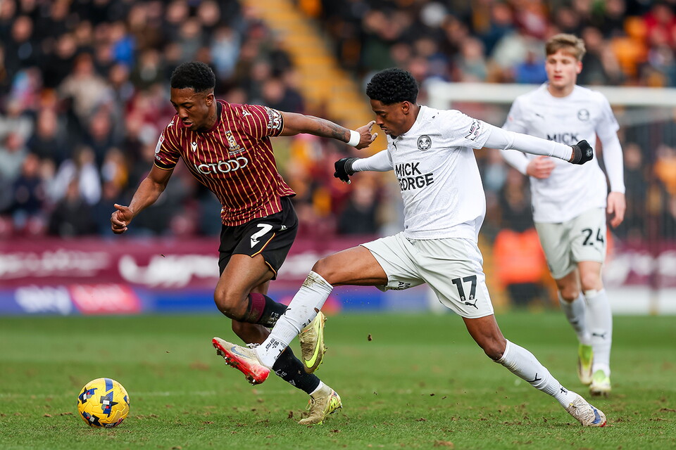 Bradford City v Posh